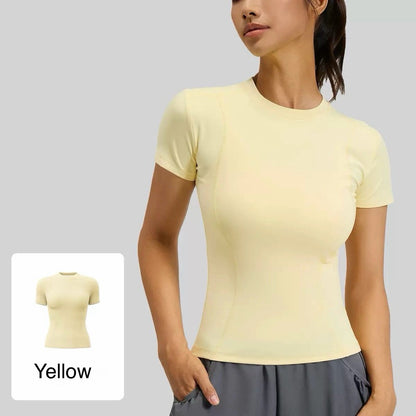 Pekanbaru JevyActive - WM001SS - Aiko Top - Baju Olahraga Wanita - Baju Lengan Pendek