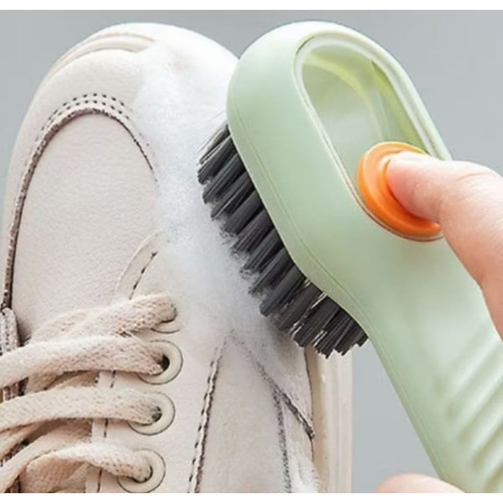 Pekanbaru Sikat Sepatu Multifungsi Dengan Lubang Detergen Sikat Sabun Otomatis 2In1