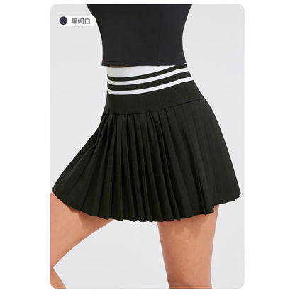 Pekanbaru Lilo Skirt Rok Olahraga Wanita Pleated High Waist | Tennis Padel Golf Skirt