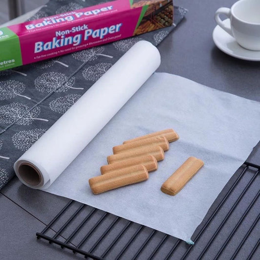 Pekanbaru Baking Paper 10 Meter Kertas Roti Kue Alas Panggang Anti Lengket / Kertas Alas Kue