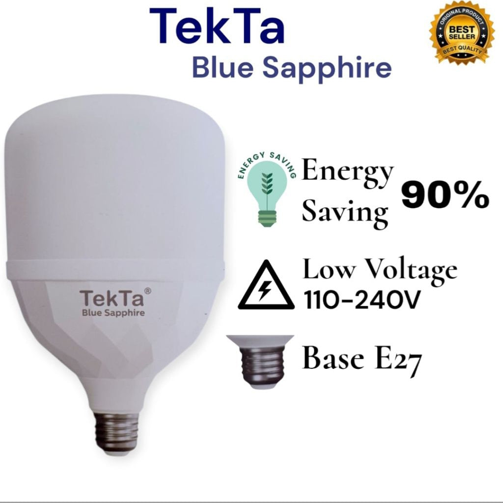 Pekanbaru Lampu Led Tekta Cahaya Putih / Bola Lampu Led Tek Ta Blue Sapphire 5W 10W 15W 20W 30W 40W 50W 60W
