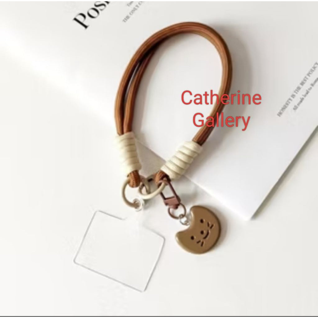 Pekanbaru Tali Gantungan Paracord Hp Lucu / Phone Lanyard Phone Case Woven Pendant