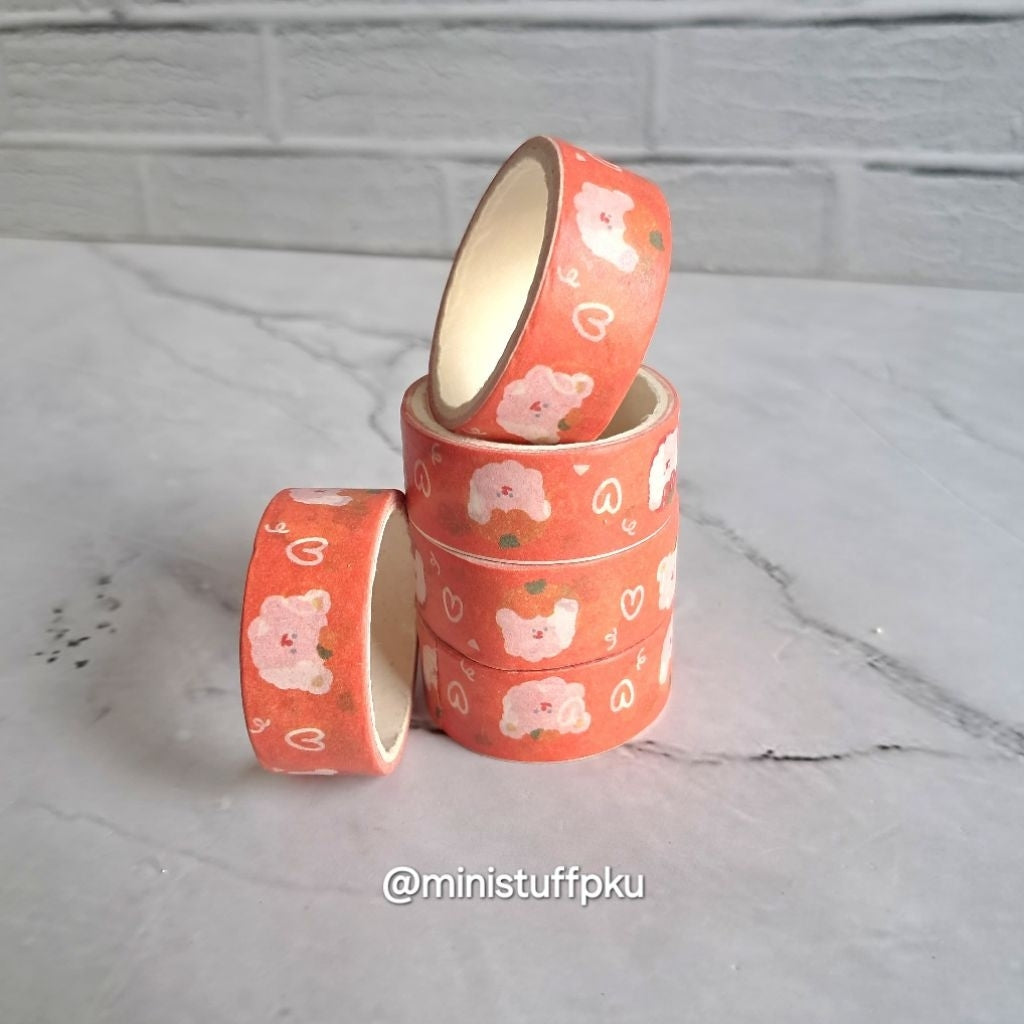 Pekanbaru WASHI TAPE PAPER MASKING TAPE MOTIF UNIK LUCU PER 1 PCS