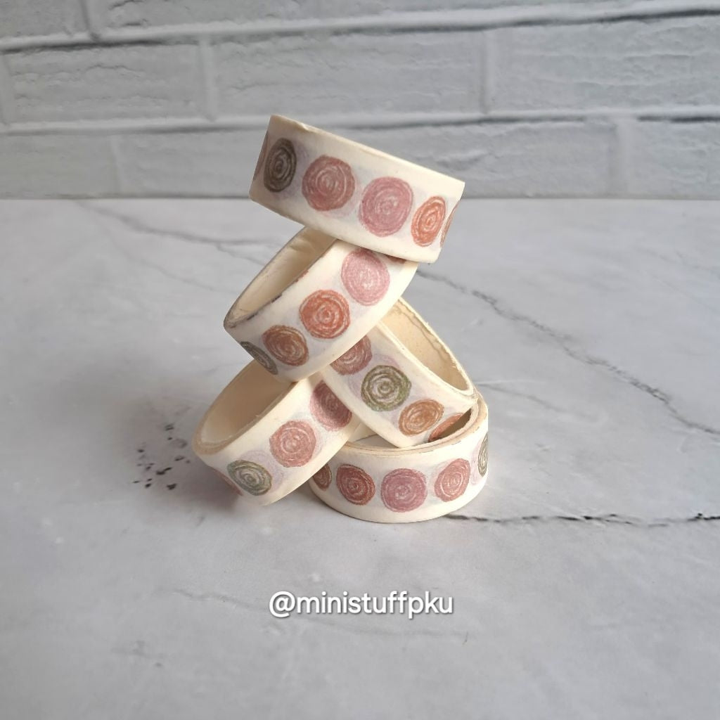 Pekanbaru WASHI TAPE PAPER MASKING TAPE MOTIF UNIK LUCU PER 1 PCS