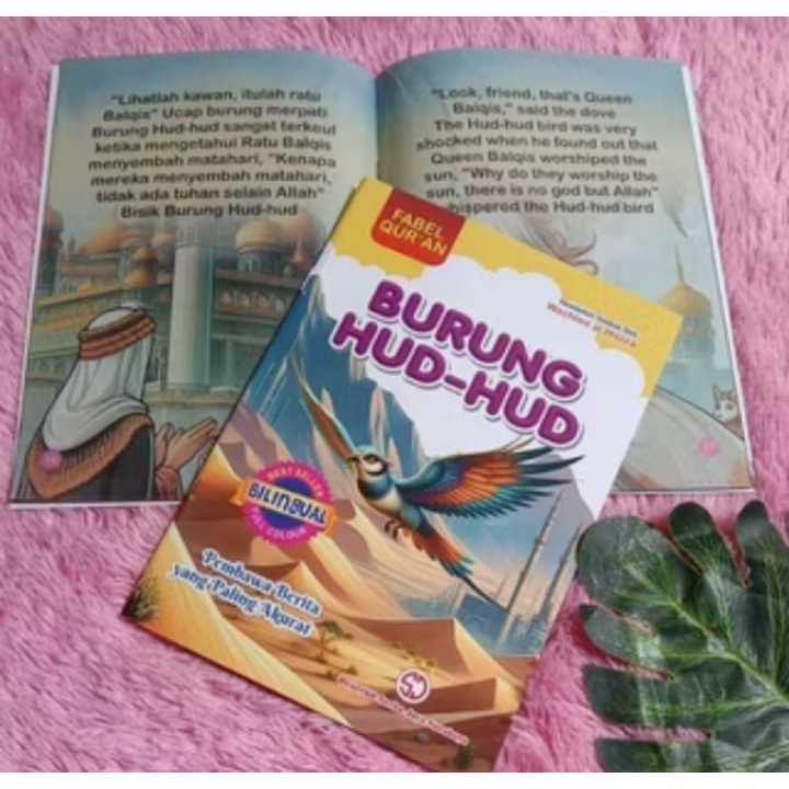 Pekanbaru Buku Cerita Fabel Qur'an Bergambar Bilingual Buku Dongeng Dalam Al-Qur'an Terbaru