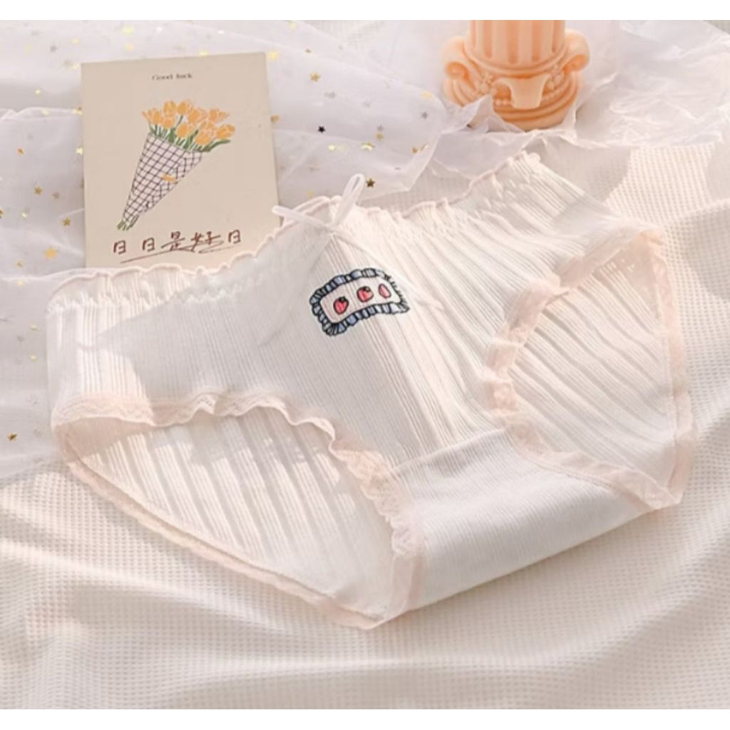Pekanbaru Cd Celana Dalam Wanita Strawberry Pink Mulus Sutra Briefs Mid