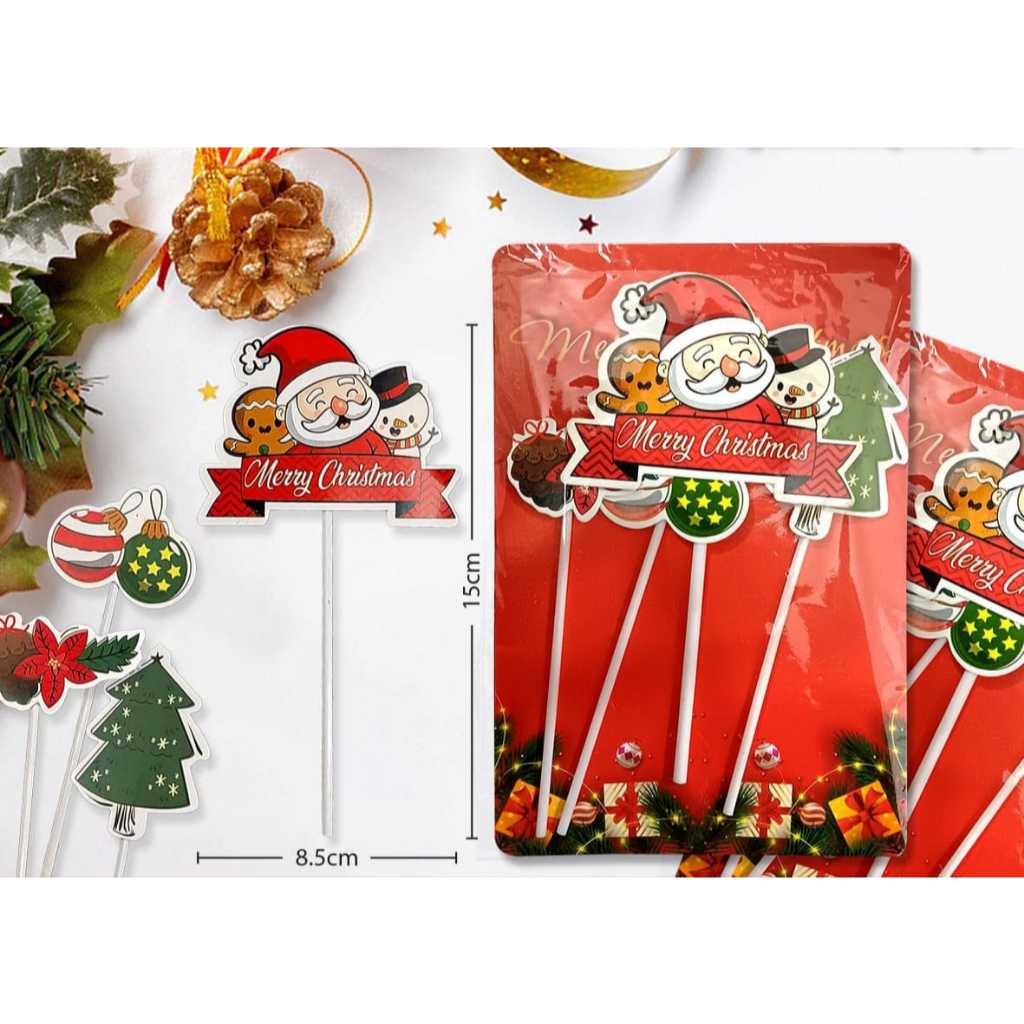 Pekanbaru Topper Merry Christmas Kertas