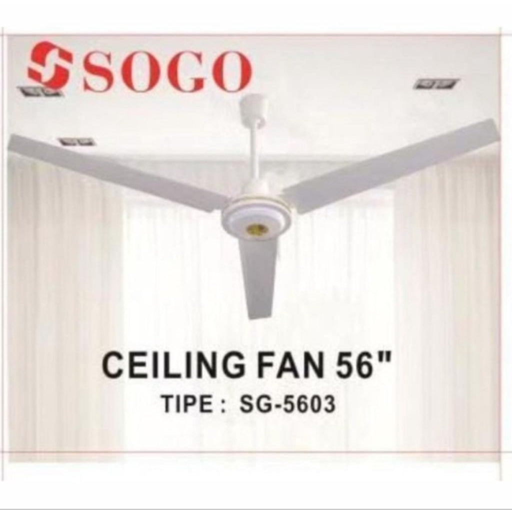 Pekanbaru Profan  - Ceiling Fan Profan 56" Pr-56E / Kipas Angin Gantung Profan Pr 56E