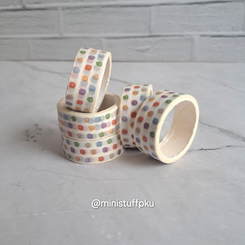 Pekanbaru WASHI TAPE PAPER MASKING TAPE MOTIF UNIK LUCU PER 1 PCS