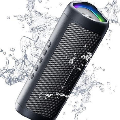 Pekanbaru Robot Rb525 Rgb Bluetooth 6.0 Speaker Outdoor Tahan Air Ipx5 Ultra Bass 10W Stereo Sound Portable Dengan Lampu Dinamis Dan Baterai 1500Mah [Bisa Cod]