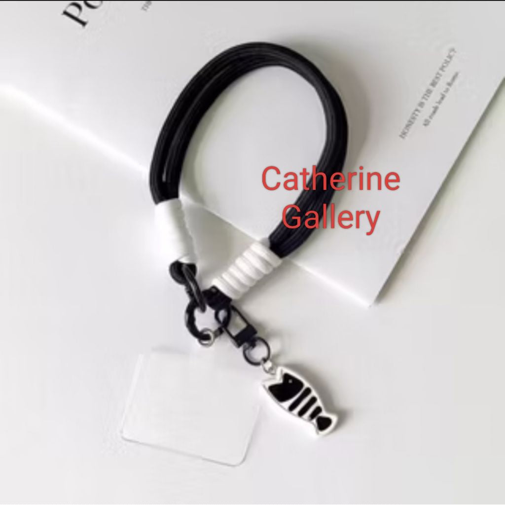 Pekanbaru Tali Gantungan Paracord Hp Lucu / Phone Lanyard Phone Case Woven Pendant