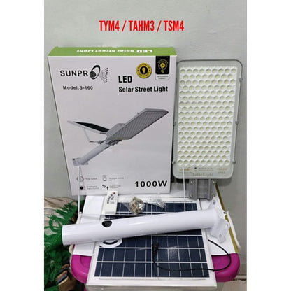 Pekanbaru Lampu Jalan Solar Panel Tenaga Surya Sunpro 500W  S-50 / 1000W S-160 Led Solar Street Light
