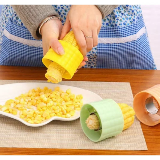 Pekanbaru Alat Pengupas Jagung Bulat / Corn Peeler Putar / Parutan Pemisah Biji Jagung Manual Praktis