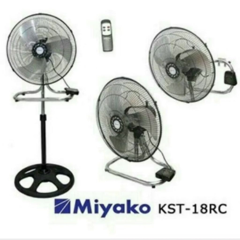 Pekanbaru Kipas Angin Besi Miyako Kst 18Rc 3 In 1 [18"] / Kst 18 Rc 3 In 1