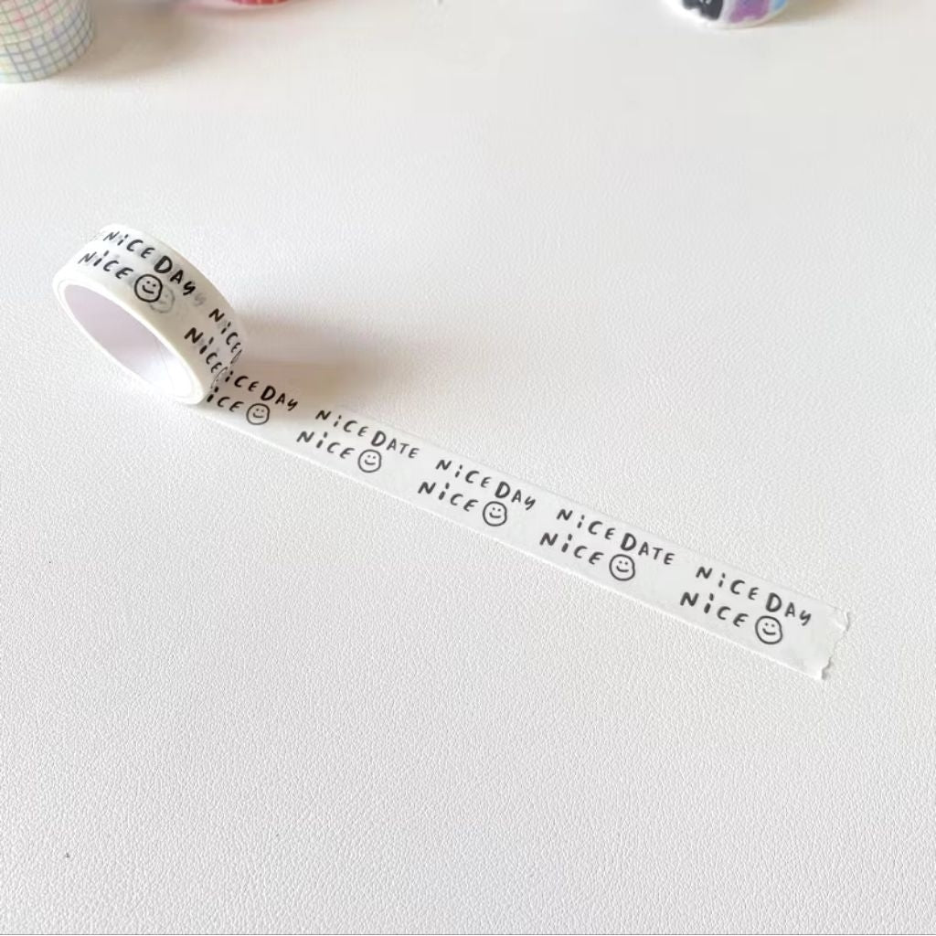Pekanbaru WASHI TAPE PAPER MASKING TAPE MOTIF UNIK LUCU PER 1 PCS