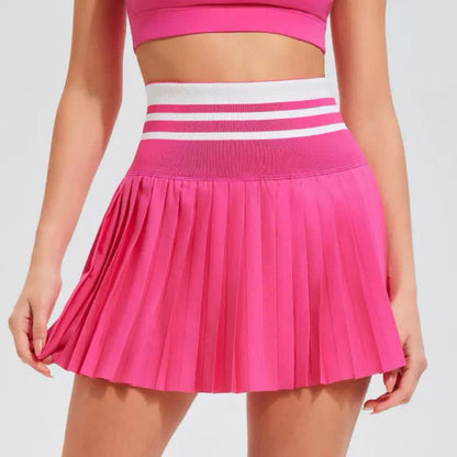 Pekanbaru Lilo Skirt Rok Olahraga Wanita Pleated High Waist | Tennis Padel Golf Skirt