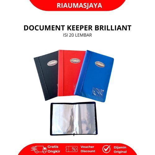 Pekanbaru Document Keeper Resleting  Briliant Isi 20 Lembar