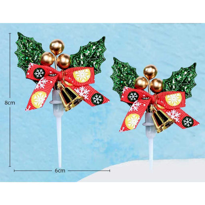 Pekanbaru Christmas Mini Topper / Topper Kue Natal Mini