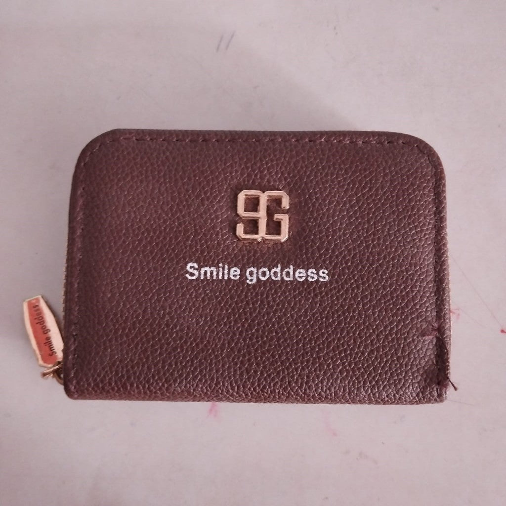 Pekanbaru Dompet Kartu Polos Wanita Kecil Import Dompet Kulit Korea Mini