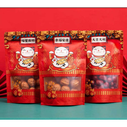 Pekanbaru Plastik Cookies Ziplock Cny / Imlek Merah Berbagai Ukuran