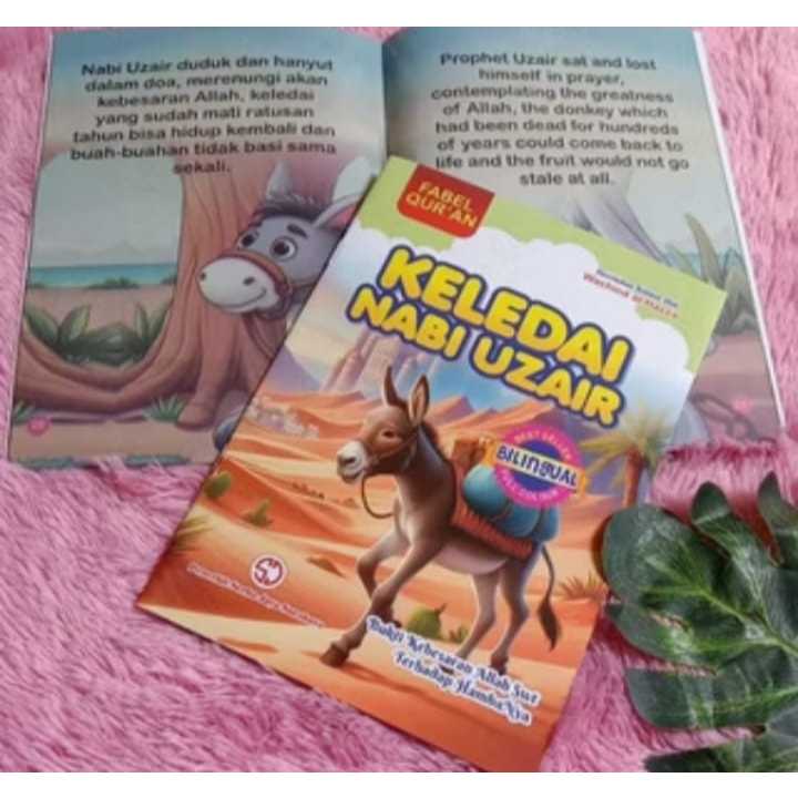 Pekanbaru Buku Cerita Fabel Qur'an Bergambar Bilingual Buku Dongeng Dalam Al-Qur'an Terbaru
