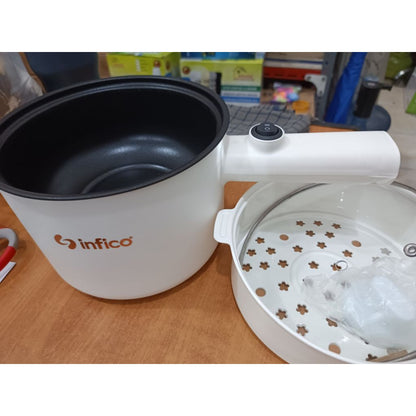 Pekanbaru Panci Listrik Fry Pan Elektrik 2In1 Minato M-P600 / Panci Serba Guna Wb 5501