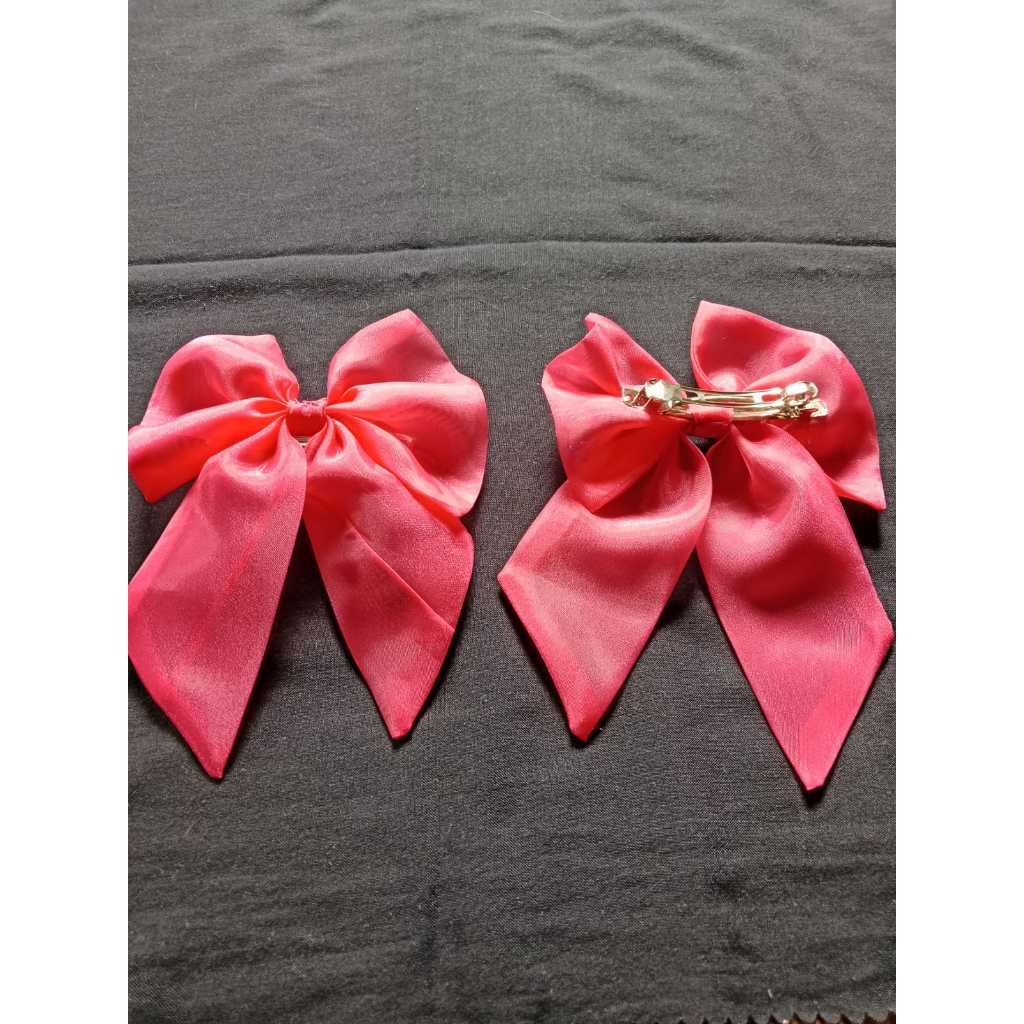 Pekanbaru Jepit rambut wanita pita besar / Pita Korea Fashion