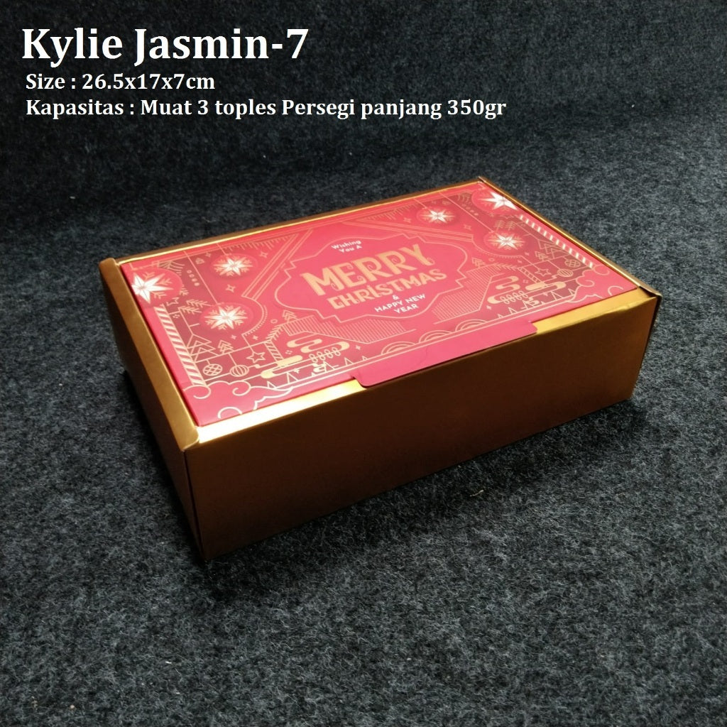 Pekanbaru Christmas Hampers Box / Kotak Hampers Natal Jasmine 7 & 12.
