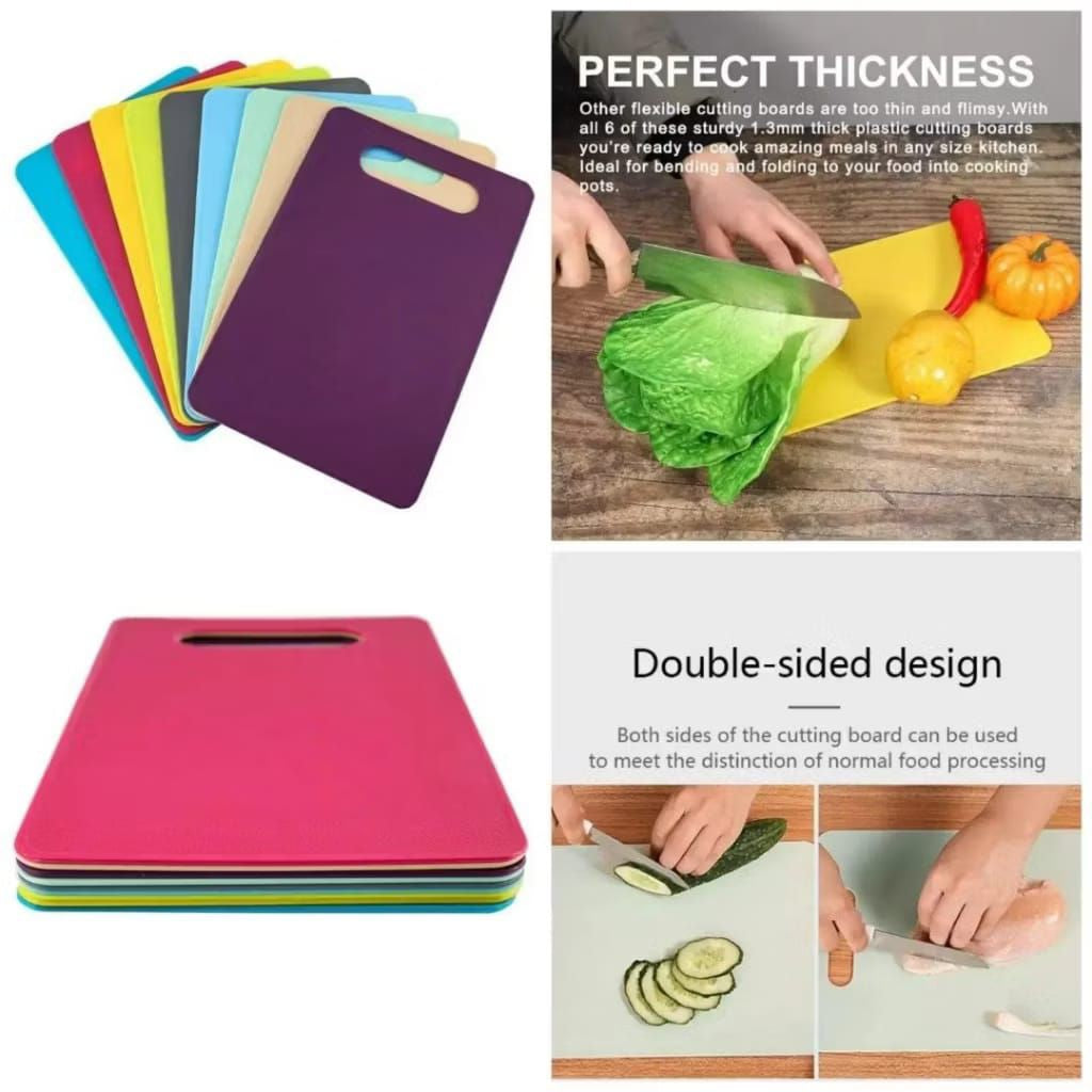 Pekanbaru Talenan Dapur Plastik Serbaguna Talenan Plastik Cutting Board Alas Pemotong