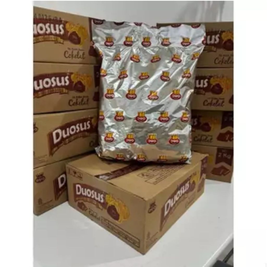 Pekanbaru Snack Duosus Kering Isi Coklat Lumer Manis & Lezat 500gr - 2 Kg Halal dan Lezat