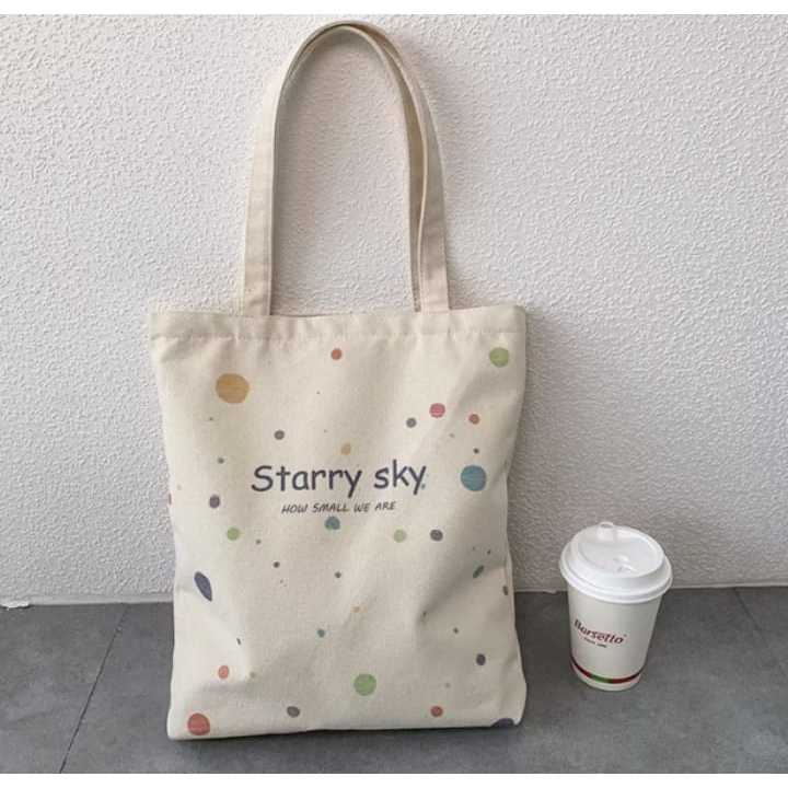 Pekanbaru Tote Bag Wanita Simple Tote bag Printing Motif Aesthethic Tote Bag Canvas Resleting Full Colour Tas Sekolah Kuliah