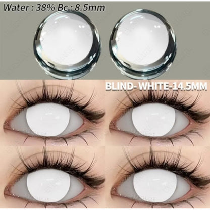 Pekanbaru [Cod] Softlens Kakashi 2 Pcs/1 Pair Cosplay Manga Anime Naruto Halloween