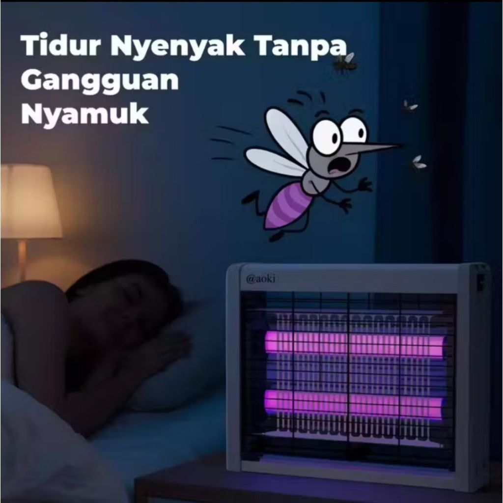 Pekanbaru Perangkap Nyamuk Aoki / Insect Killer Arus Ac 4W 6W 8W 10W