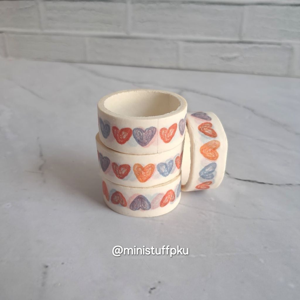 Pekanbaru WASHI TAPE PAPER MASKING TAPE MOTIF UNIK LUCU PER 1 PCS