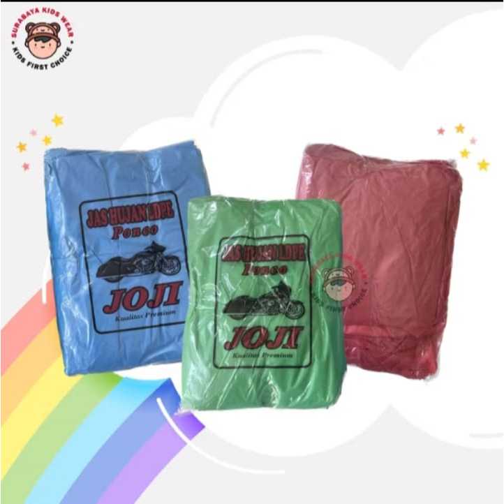 Pekanbaru Jas Hujan Pria/Wanita Dewasa LDPE Ponco Bahan Plastik