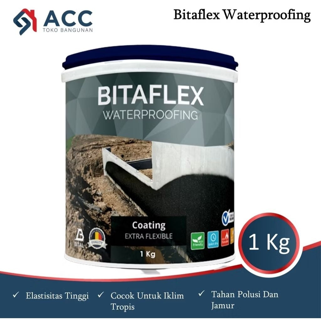 Pekanbaru Bitalflex pelapis anti bocor 1 kg