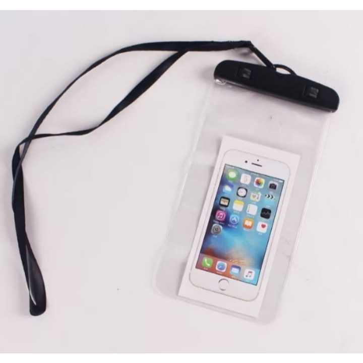Pekanbaru Sarung HP Rider Anti Air Motif Polos/Cover HP Anti Air Gantung/Cover HP Waterproof Universal Fit Praktis