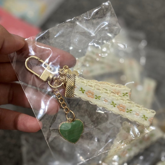 Pekanbaru Gantungan Kunci Metal Daisy Lucu Pendant Metal Keychain Flower