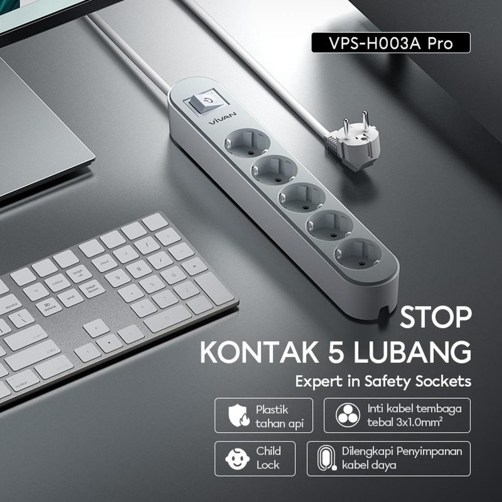 Pekanbaru Vivan Power Strip Vps-H002A Pro / Vps-H003A Pro / Vps-H005A Pro / Vps-H006A Pro