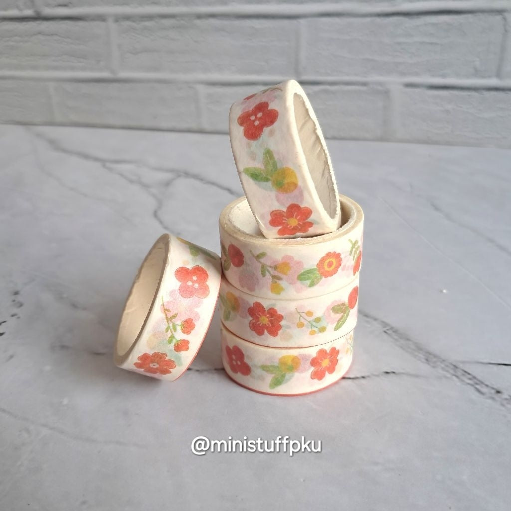 Pekanbaru WASHI TAPE PAPER MASKING TAPE MOTIF UNIK LUCU PER 1 PCS