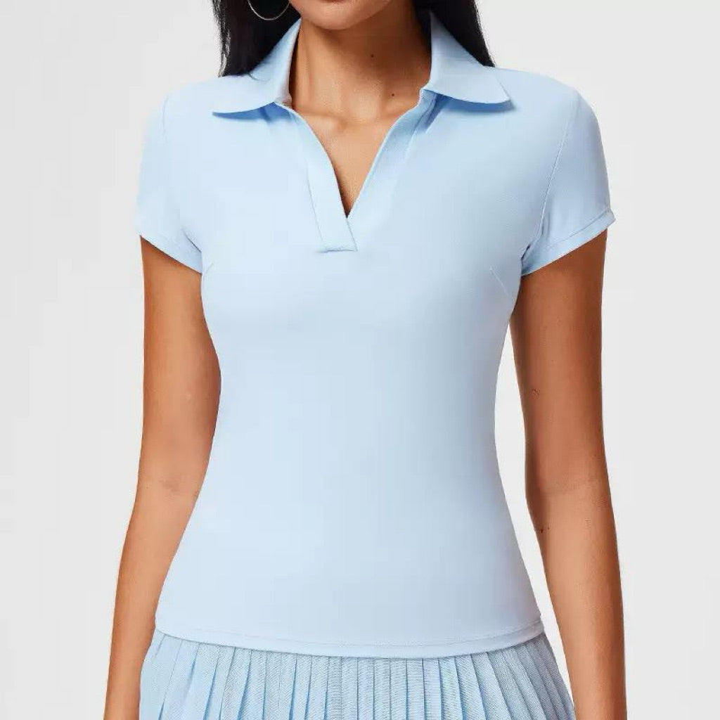 Pekanbaru Luna Top Atasan Olahraga Wanita Polo Shirt | Tennis Padel Golf Sport Top