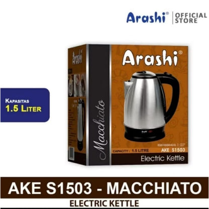 Pekanbaru Teko Arashi / Teko Listrik Arashi / Kettle Arashi / Ceret Listrik Arashi 1.5 Liter / Pemanas Air