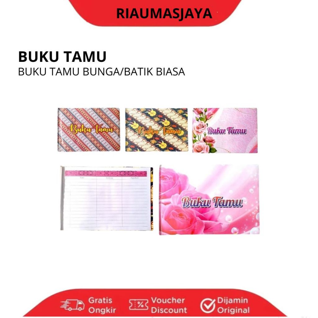 Pekanbaru Buku Tamu Biasa