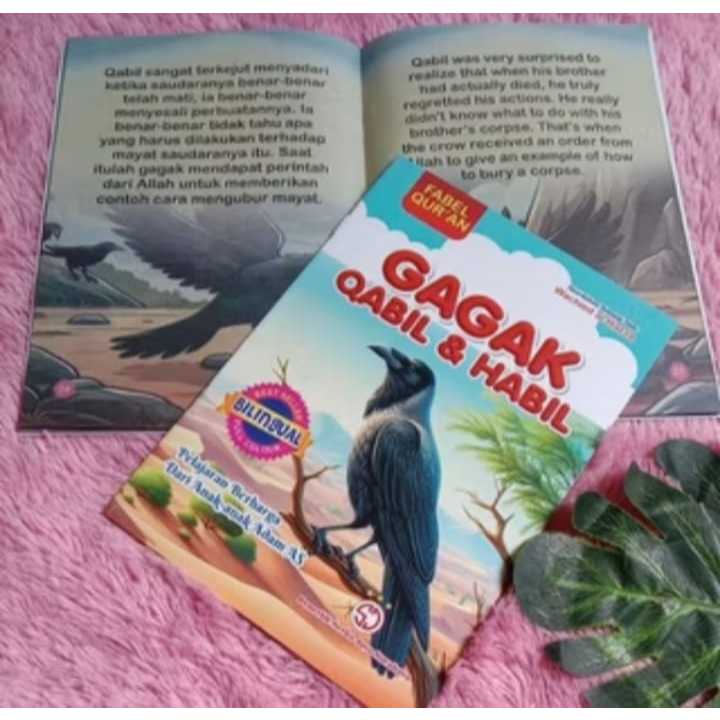 Pekanbaru Buku Cerita Fabel Qur'an Bergambar Bilingual Buku Dongeng Dalam Al-Qur'an Terbaru