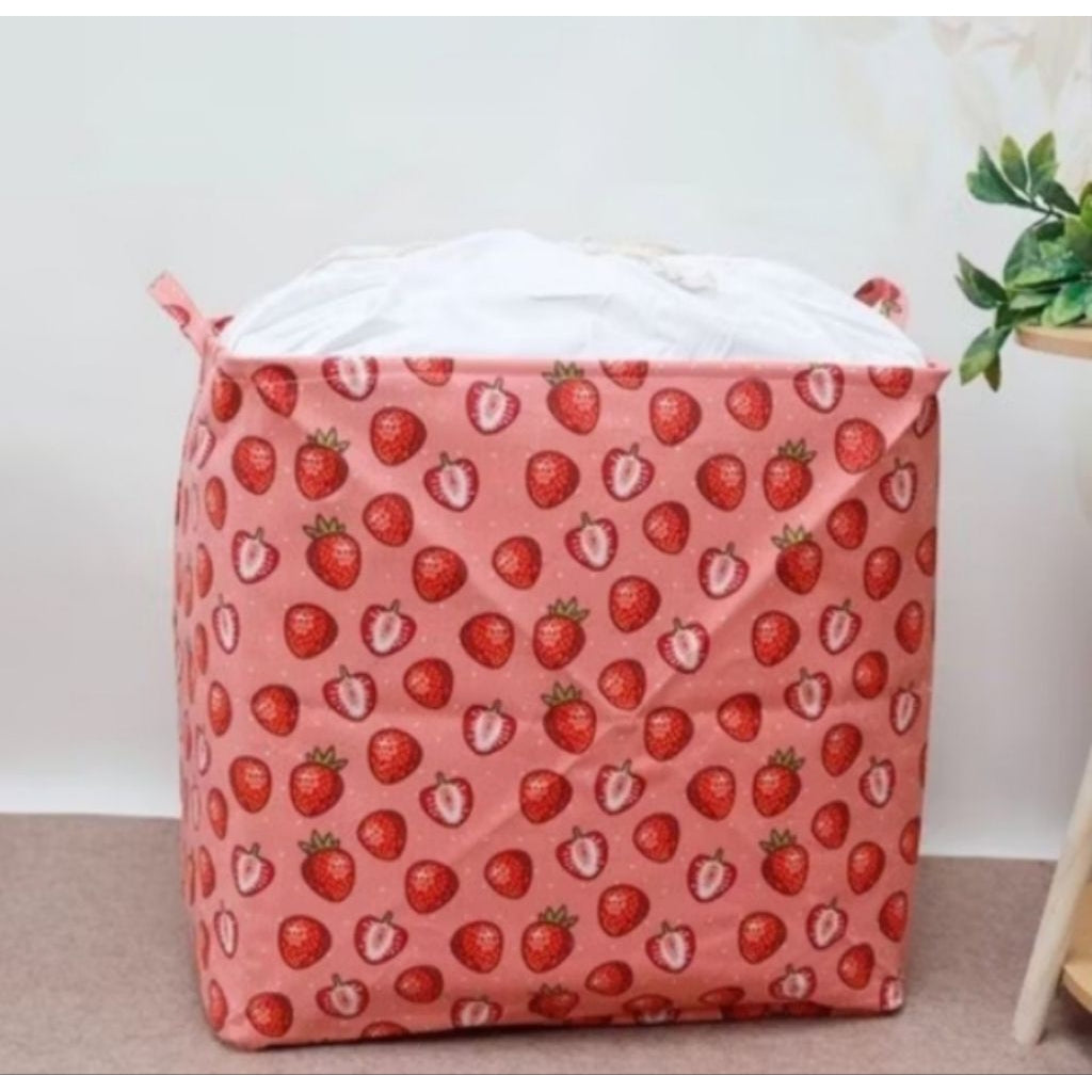 Pekanbaru Tempat Penyimpanan Mainan Baju Storage Bag Serbaguna Keranjang Lipat