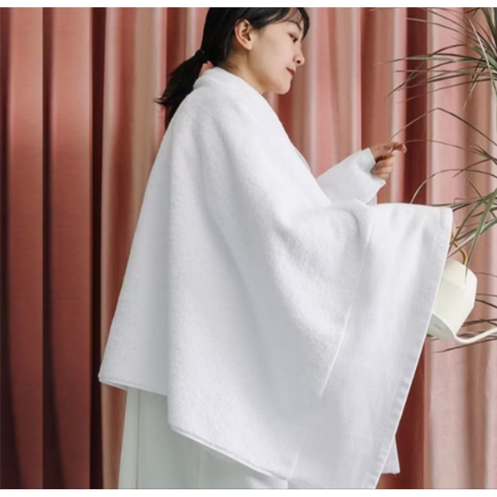 Pekanbaru Handuk Hotel Mandi Dewasa 100% Cotton Ukuran 70X140Cm Polos Murah