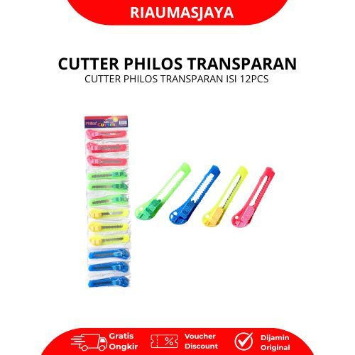 Pekanbaru Cutter Philos Transparan
