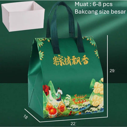 Pekanbaru Thermal Bag Bakcang / Dragon Boat Festival Berbagai Ukuran.