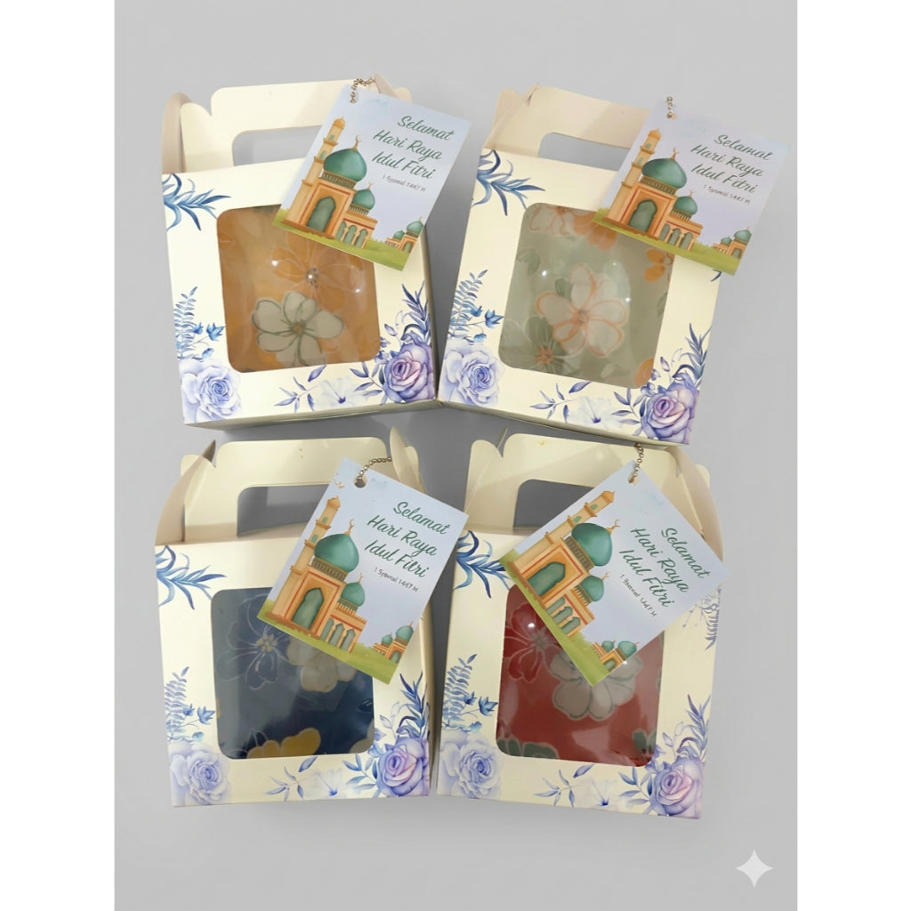 Pekanbaru [1 Mangkok] Mangkok Keramik Kemasan Hampers Souvernir Mangkok Set Keramik Japaness Style Eid Mubarak Idul Fitri Ramadhan -KHUSUS INSTANT