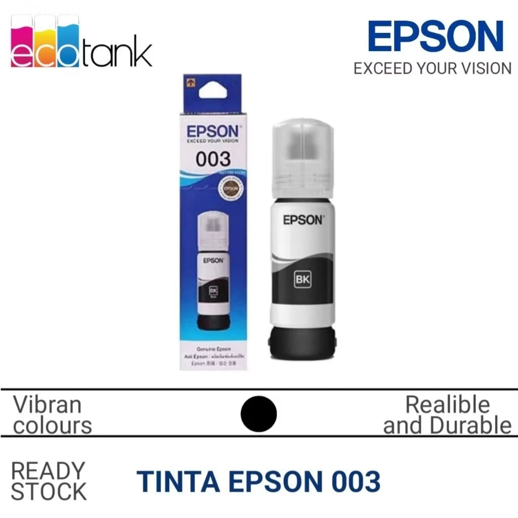 Pekanbaru TINTA EPSON 003 PREMIUM PRINTER KUALITAS TERBAIK ATK PENGADAAN PEMDA VIRAL TERMURAH TOP L3110 L3210